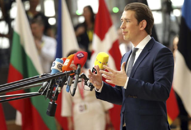 Austria Takes Over EU Presidency  with Pledge for Security